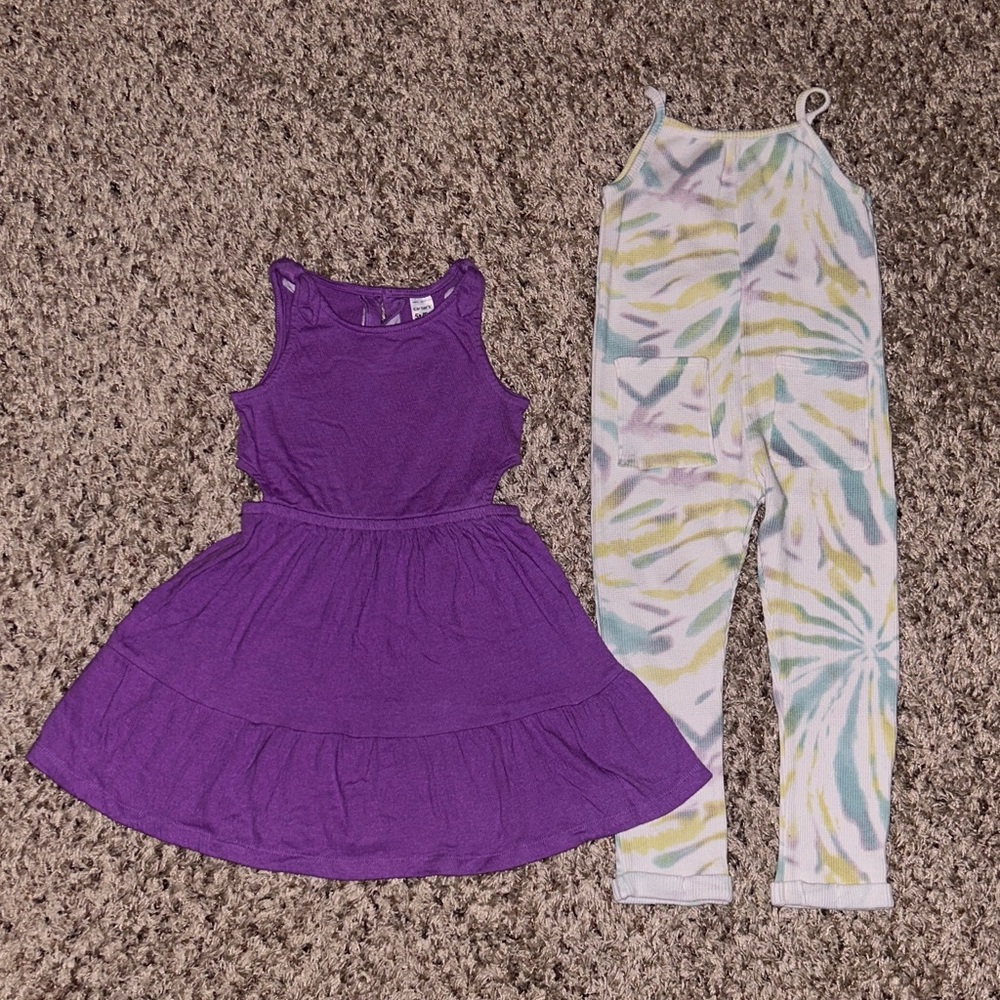 5T Girls’ Dress & Romper